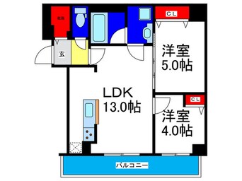 間取図 Lavart森ノ宮