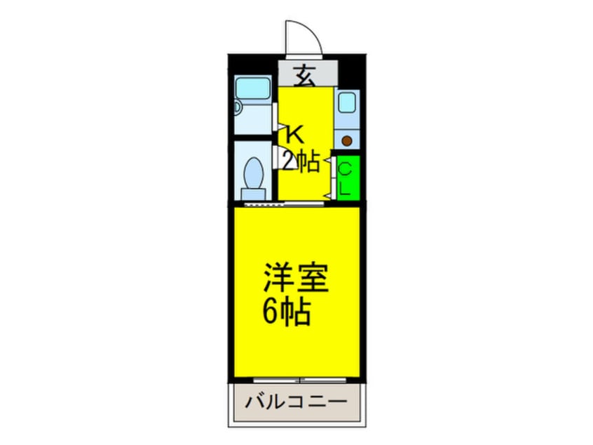 間取図 カルムⅡ