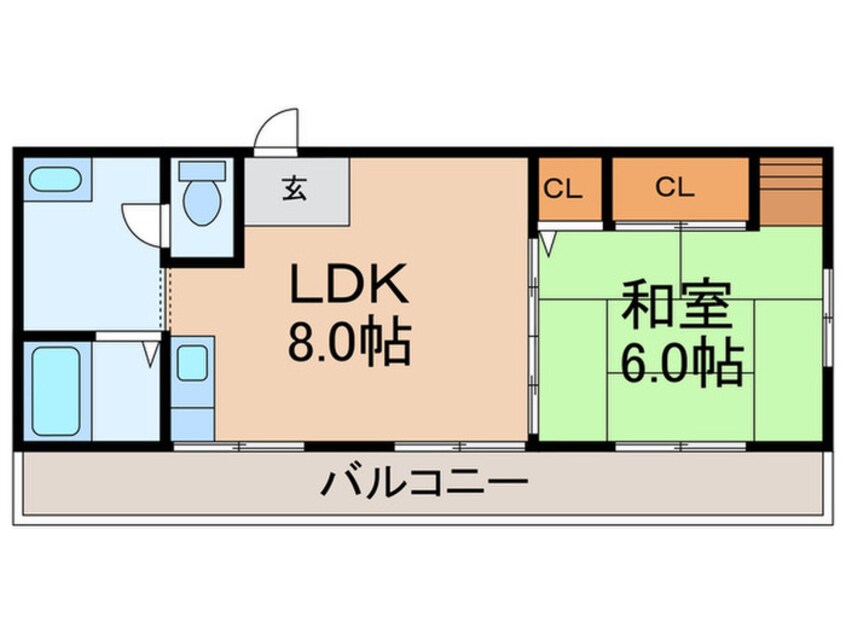 間取図 数土ビル