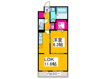 間取図 仮)ヒカルサ堺市大野芝