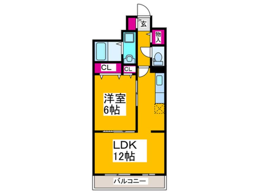間取図 仮)ヒカルサ堺市大野芝