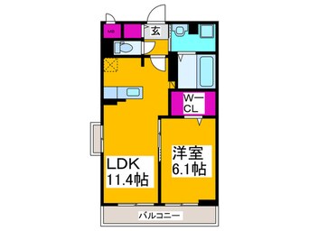 間取図 仮)ヒカルサ堺市大野芝