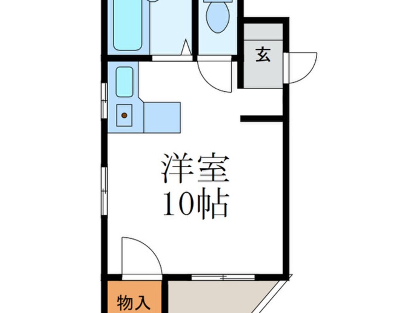 間取図 ラ・メ－ルⅢ