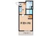 コンパルサ次屋 1Kの間取り