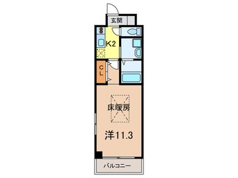 間取図 アペックスヒルズ西宮