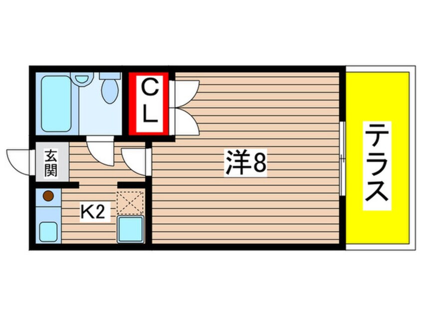 間取図 ハイム山喜