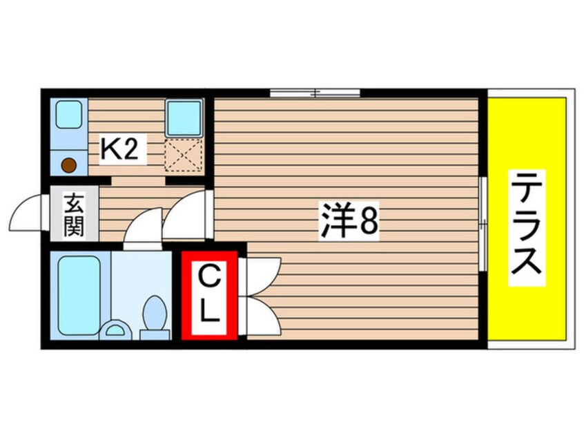 間取図 ハイム山喜