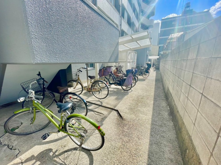 駐輪場 スカイハイム天神橋