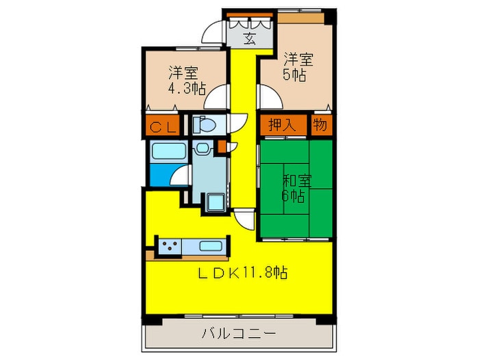 間取り図 Minoo Hills