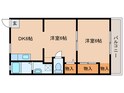 巽ハイツ２号棟(B-36)の間取図