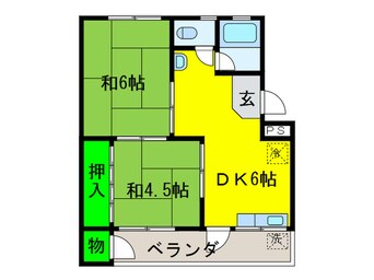 間取図 綾園ハイツ