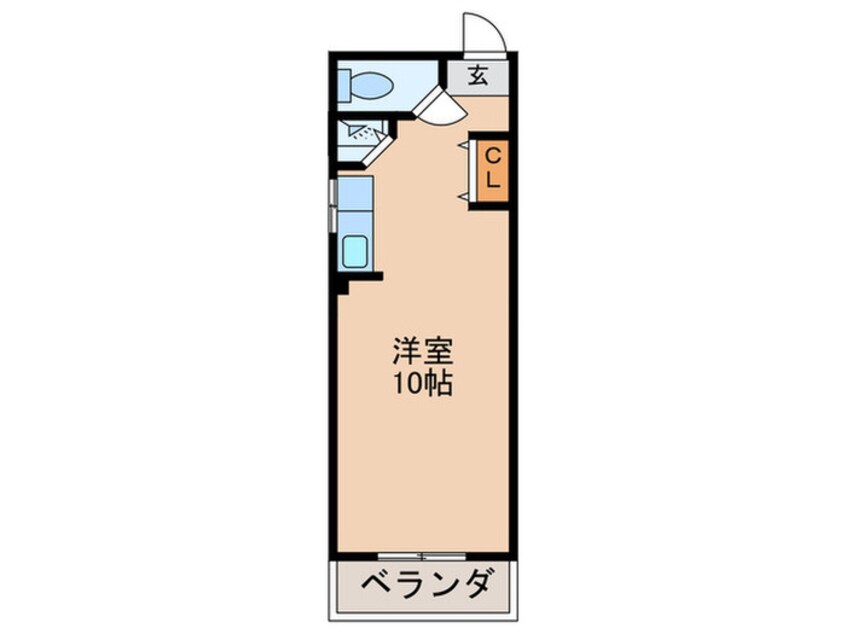 間取図 国田ハイツパートⅡ