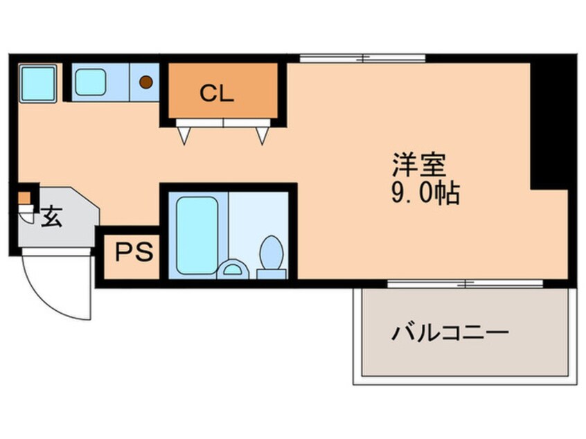 間取図 ﾒｿﾞﾝﾄﾞｺﾞﾄｳ