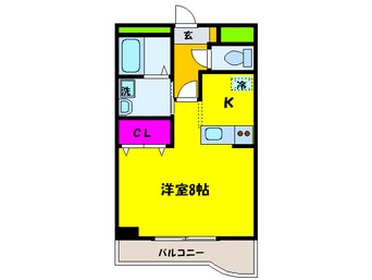 間取図 メゾン・エトワ－ルⅠ