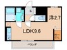 ｱｼﾞｮｰﾚ ﾚｼﾞﾃﾞﾝｽ ＪＲ西宮駅前 1LDKの間取り