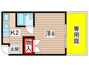 間取図 ハイツ山喜