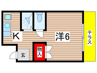 間取図 ハイツ山喜