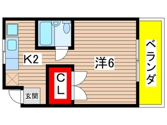 間取図 ハイツ山喜