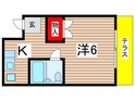 ハイツ山喜の間取図