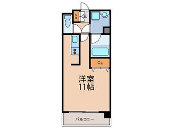 間取図 パレス東洋神戸６号館