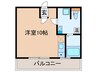 大島紬ビル 1Rの間取り