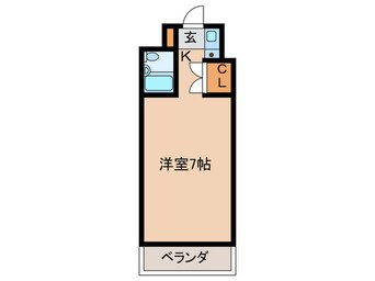 間取図 メゾンみずうら太子橋