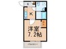 CRASTINE遠里小野 1Kの間取り