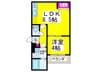 Ｔ・Ａ西湊町１丁 1LDKの間取り