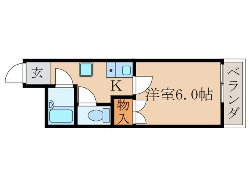 間取図 エトワール肥後町