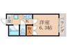エトワール肥後町 1Kの間取り