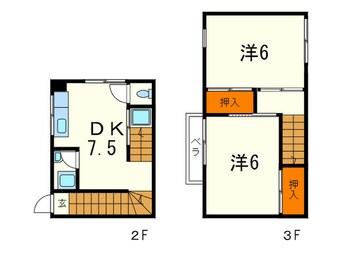 間取図 グランビア灘(118)