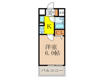 間取図 エスリ－ド新大阪第７