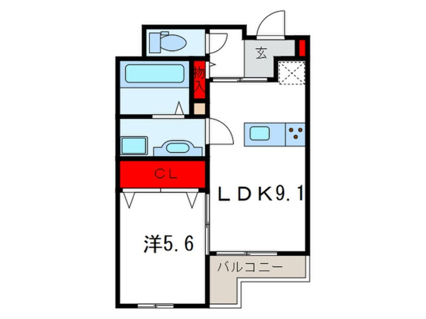 間取図 テラコート北野坂