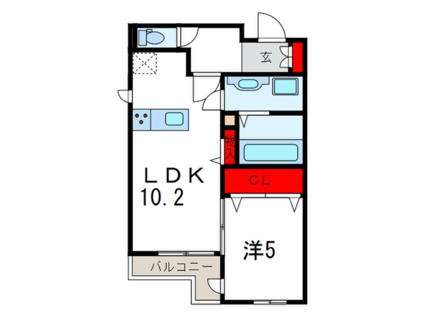 間取図 テラコート北野坂