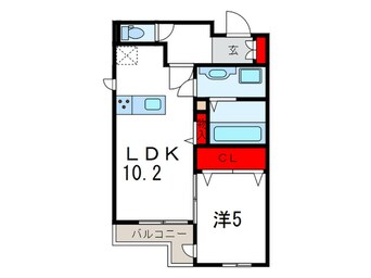 間取図 テラコート北野坂