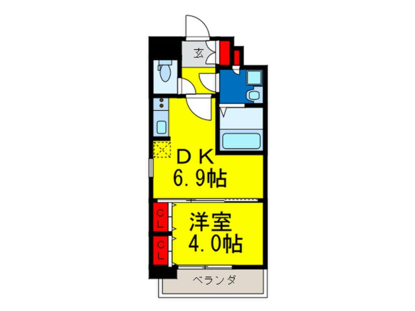 間取図 スプランディッド放出