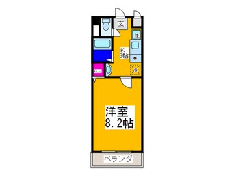 間取図 プリヴェ２号館