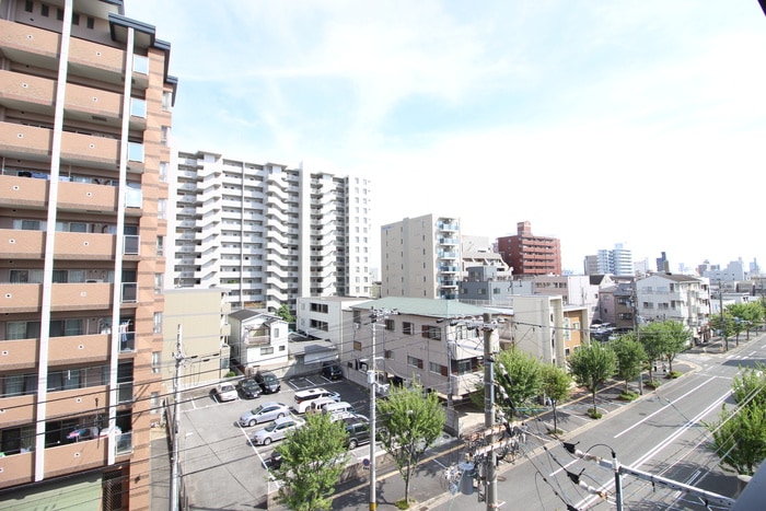 室内からの展望 プリヴェ２号館