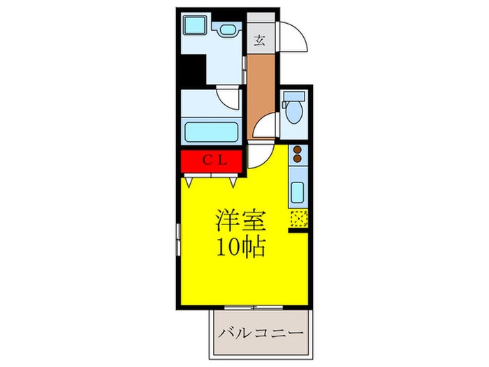 間取り図 ドルチェヴィータ池田DUE