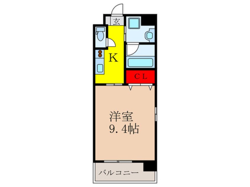 間取図 ドルチェヴィータ池田DUE