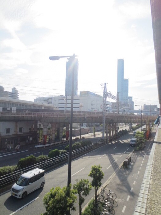 室内からの展望 シティア－ク天王寺