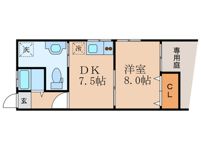 間取図 メゾン山本