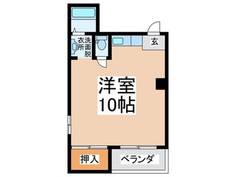 間取図 ズ－ムハイツ