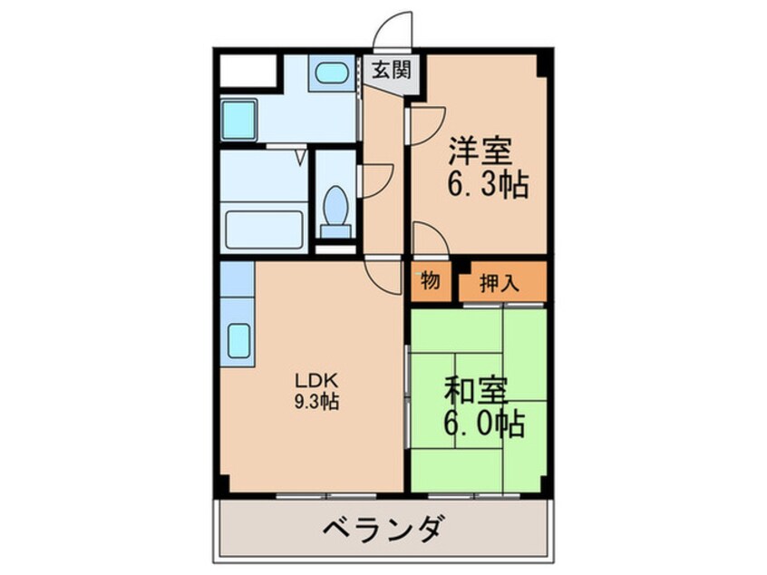 間取図 メゾン山下