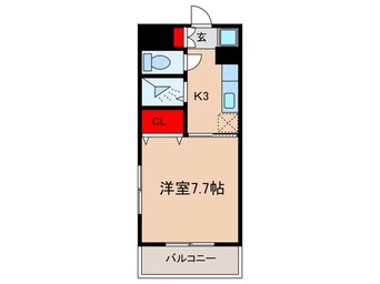 間取図 ルミエ－ル箕面