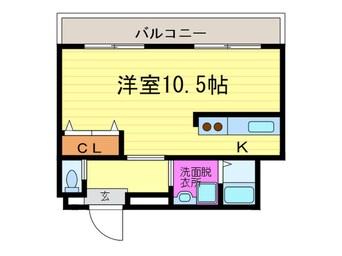 間取図 パ－シモンヒル田原