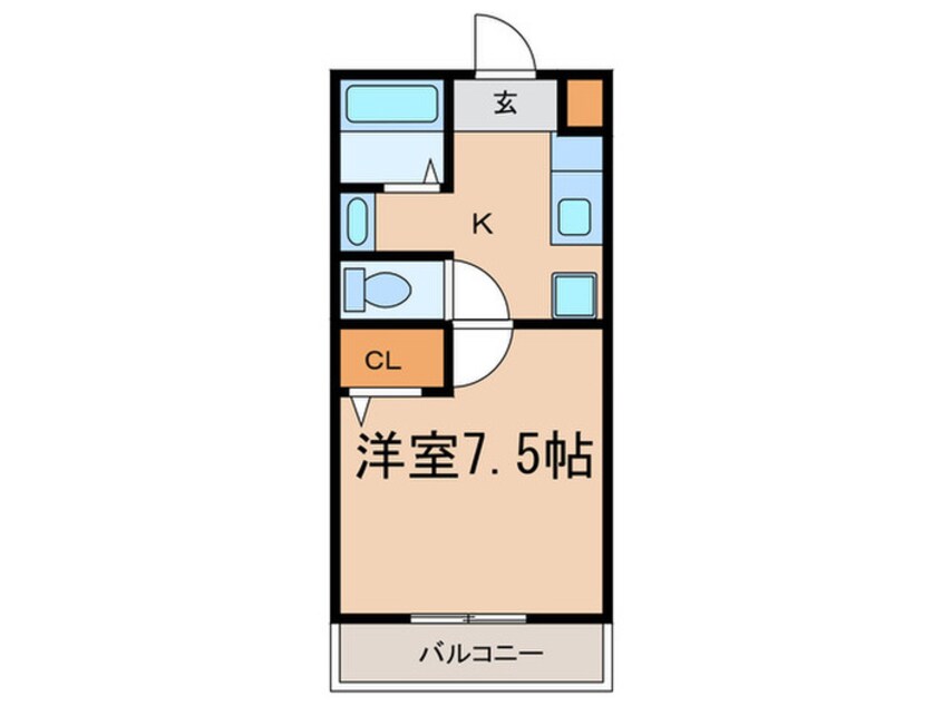 間取図 フローラル・アンリ