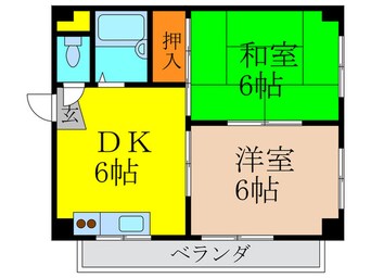 間取図 アポリア住吉