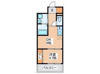 間取図 GARDENIA鶴見