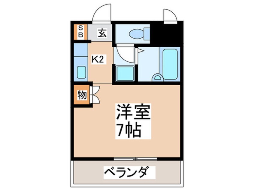 間取図 グリ－ンハイツ今津